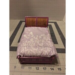 Fisher Price 2011 Loving Family Patents Double bed Purple White cover